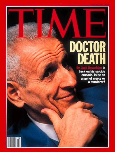 TIME Magazine Cover: Dr. Jack Kevorkian -- May 31, 1993