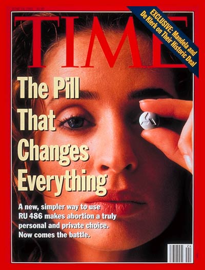TIME Magazine Cover: RU 486: Birth Control -- June 14, 1993