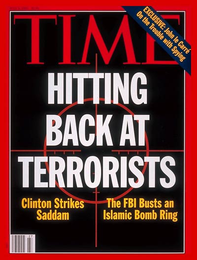 TIME Magazine Cover: Striking at Terrorism -- July 5, 1993