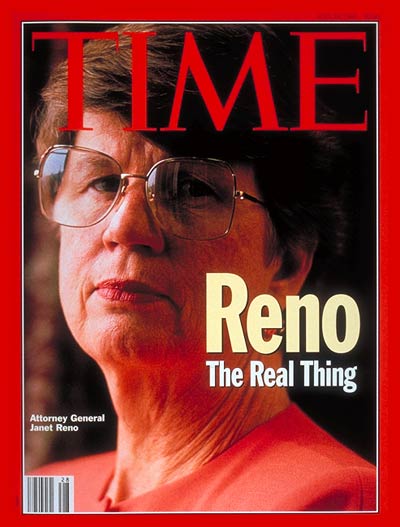 TIME Magazine Cover: Janet Reno -- July 12, 1993