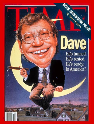 TIME Magazine Cover: David Letterman -- Aug. 30, 1993