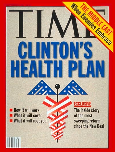 TIME Magazine Cover: Clinton's Health Plan -- Sep. 20, 1993