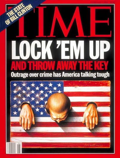 TIME Magazine Cover: Tough on Crime -- Feb. 7, 1994