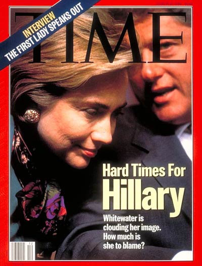 TIME Magazine Cover: Hillary Rodham and Bill Clinton -- Mar. 21, 1994