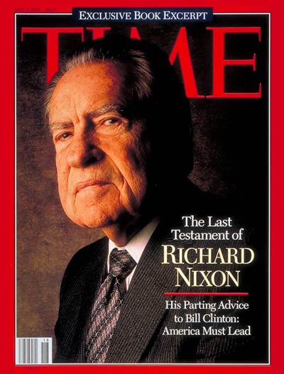 TIME Magazine Cover: Richard Nixon -- May 2, 1994