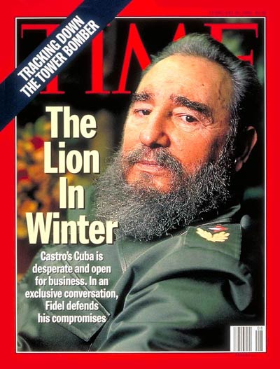 TIME Magazine Cover: Fidel Castro -- Feb. 20, 1995