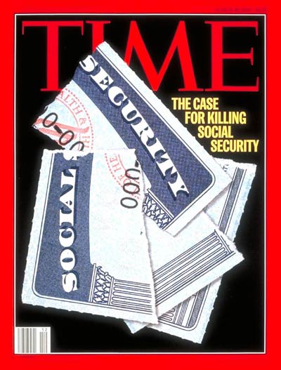 TIME Magazine Cover: Social Security -- Mar. 20, 1995