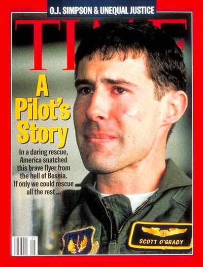 TIME Magazine Cover: Captain Scott O'Grady -- June 19, 1995