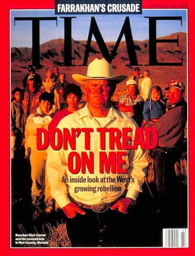 Rebellion against the U.S. Forest Service by western citizens, rancher Dick Carver  & others.