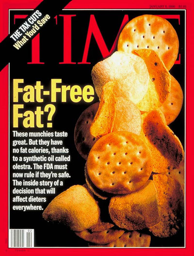TIME Magazine Cover: Fat-Free Fat -- Jan. 8, 1996
