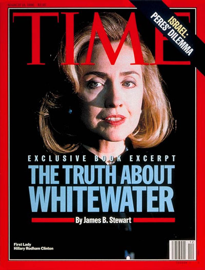 TIME Magazine Cover: Hillary Rodham Clinton -- Mar. 18, 1996
