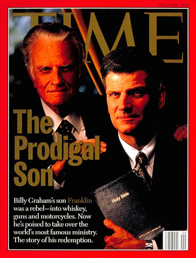 TIME Magazine Cover: Billy and Franklin Graham -- May 13, 1996