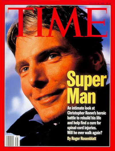 TIME Magazine Cover: Christopher Reeve -- Aug. 26, 1996