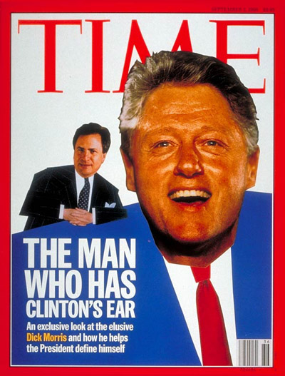 TIME Magazine Cover: Dick Morris, Bill Clinton -- Sep. 2, 1996