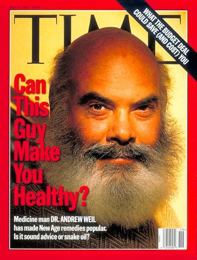 Iconoclastic Dr. Andrew Weil, from Outline.