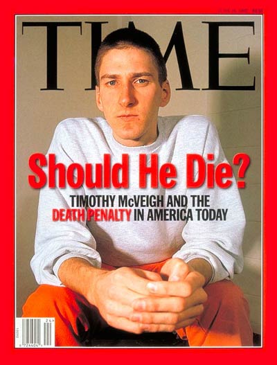TIME Magazine Cover: Timothy McVeigh -- June 16, 1997