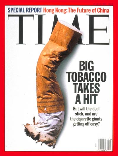 Tobacco industry lawsuit settlement.