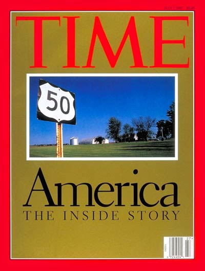 TIME Magazine Cover: America - The Inside Story -- July 7, 1997