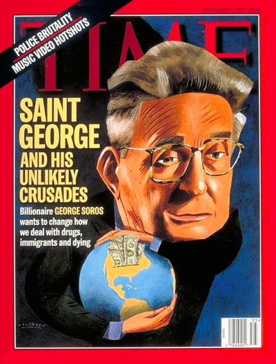 TIME Magazine Cover: George Soros -- Sep. 1, 1997