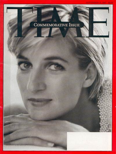 TIME Magazine Cover: Diana, Princess of Wales -- Sep. 15, 1997