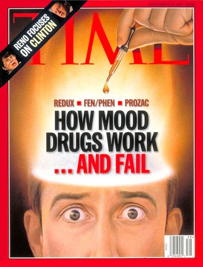 TIME Magazine Cover: How Mood Drugs Work...And Fail -- Sep. 29, 1997