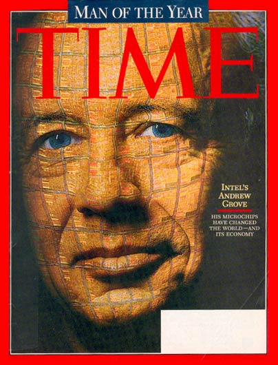 TIME Magazine Cover: Andrew Grove, Man of the Year -- Dec. 29, 1997