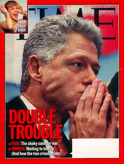 TIME Magazine Cover: Bill Clinton -- Mar. 2, 1998