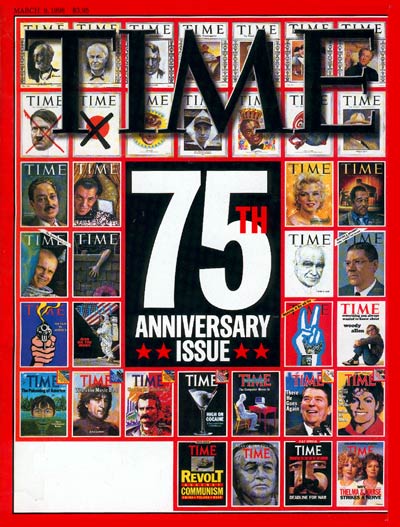 TIME Magazine Cover: TIME's 75th Anniversary -- Mar. 9, 1998