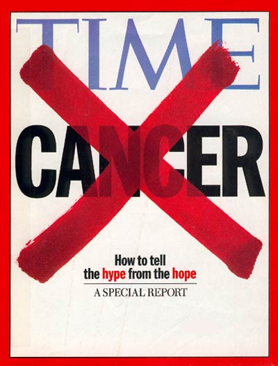 TIME Magazine Cover: Cancer -- May 18, 1998