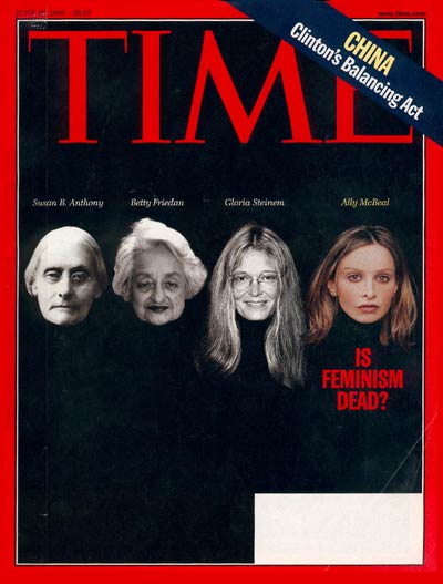 TIME Magazine Cover: Is Feminism Dead? -- June 29, 1998