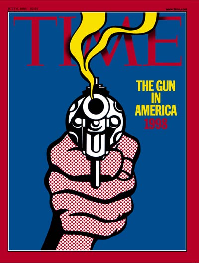 TIME Magazine Cover: The Gun in America, 1998 -- July 6, 1998