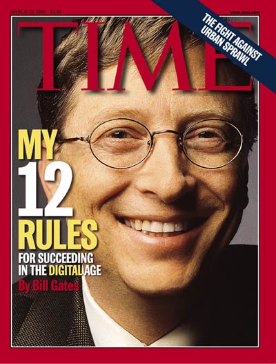 Billionaire Microsoft owner Bill Gates.