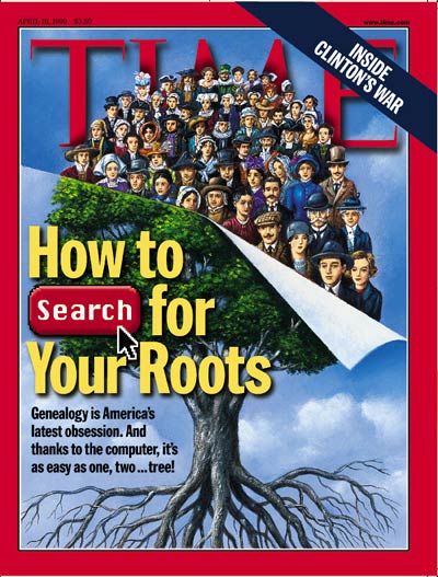 TIME Magazine Cover: Genealogy -- Apr. 19, 1999