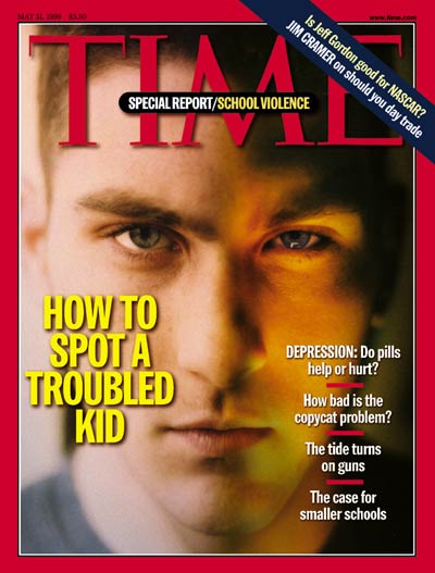 TIME Magazine Cover: How to Spot a Troubled Kid -- May 31, 1999