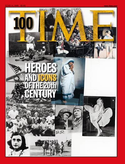 TIME Magazine Cover: TIME 100: Heroes & Icons -- June 14, 1999