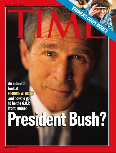 TIME Magazine Cover: George W. Bush -- June 21, 1999