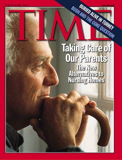 TIME Magazine Cover: Taking Care of Our Parents -- Aug. 30, 1999