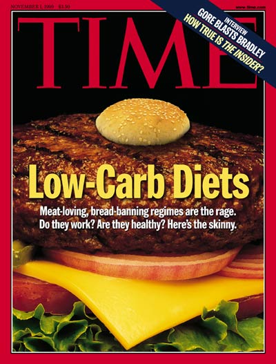 TIME Magazine Cover: Low-Carb Diets -- Nov. 1, 1999