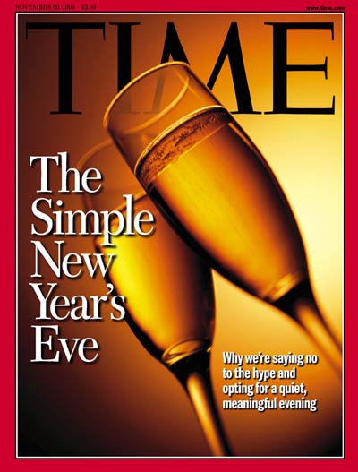 TIME Magazine Cover: Simple New Year's Eve -- Nov. 29, 1999