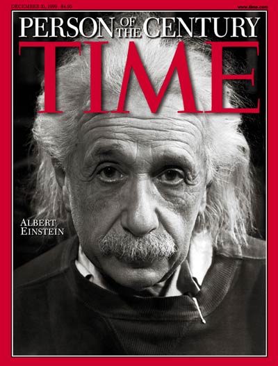Physicist Albert Einstein & legend 'Person of the Century.' Photograph copyright Philippe Halsman.