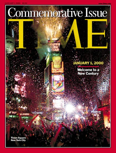 Millennium New Year's celebration in Times Square