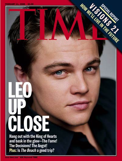 TIME Magazine Cover: Leonardo DiCaprio -- Feb. 21, 2000