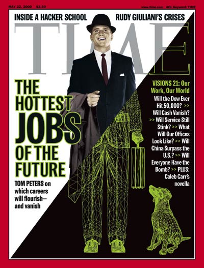 TIME Magazine Cover: Jobs of the Future -- May 22, 2000