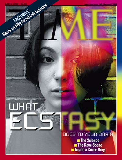 TIME Magazine Cover: What Ecstasy Does to Your Brain -- June 5, 2000