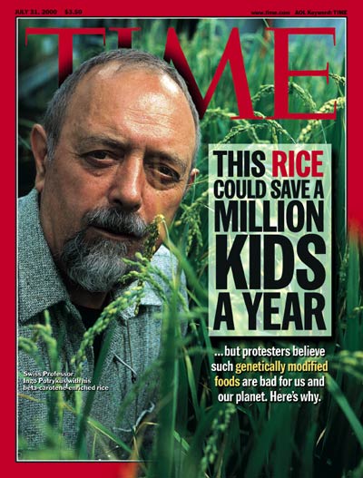 TIME Magazine Cover: Dr. Ingo Potrykus -- July 31, 2000