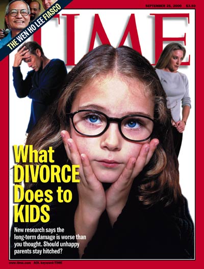 TIME Magazine Cover: What Divorce Does to Kids -- Sep. 25, 2000