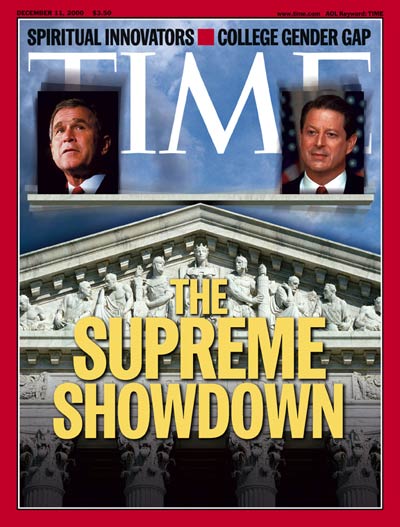 TIME Magazine Cover: George W. Bush & Al Gore -- Dec. 11, 2000