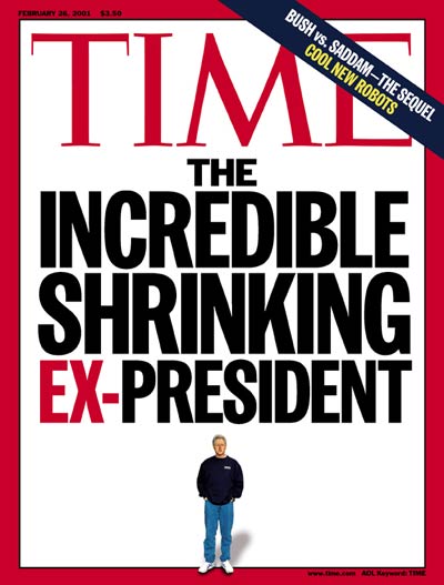 TIME Magazine Cover: Bill Clinton -- Feb. 26, 2001
