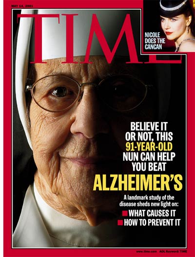 TIME Magazine Cover: Alzheimer's Disease -- May 14, 2001