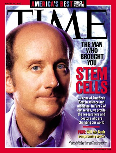 American scientist James Thomson who pioneered stem cell research.